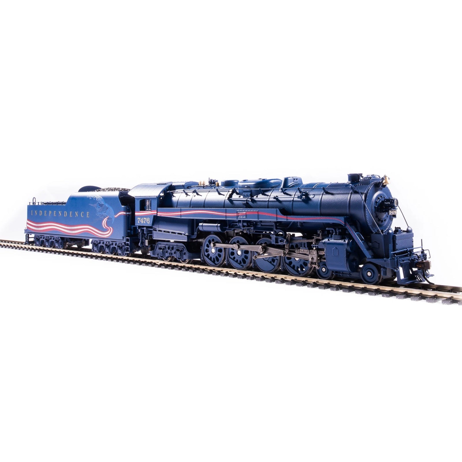 Broadway Limited Reading T1 4 - 8 - 4 Independence Day Fantasy Paint Scheme Paragon4 Sound/DC/DCC Locomotive, N Scale