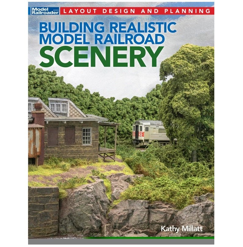 Building Realistic Model Railroad Scenery Book by Kathy Millatt - Micro - Mark Books