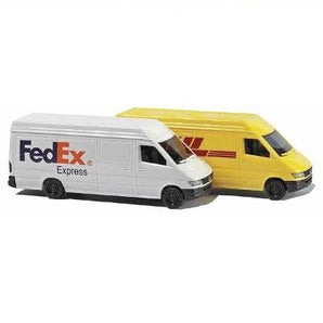 Busch GmbH Mercedes-Benz Sprinter Cargo Van 2-Pack, N Scale