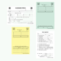 Train Order 'Try It' Pack (Pkg. of 4 Pads)