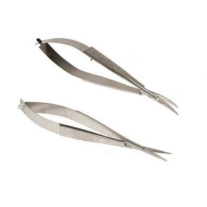 Castroviejo Scissor Set (1 Straight Jaw, 1 Curved Jaw)