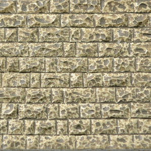 Chooch Flexible Cut Stone Wall, Large, with Peel & Stick Backing, for HO, O & G Scales