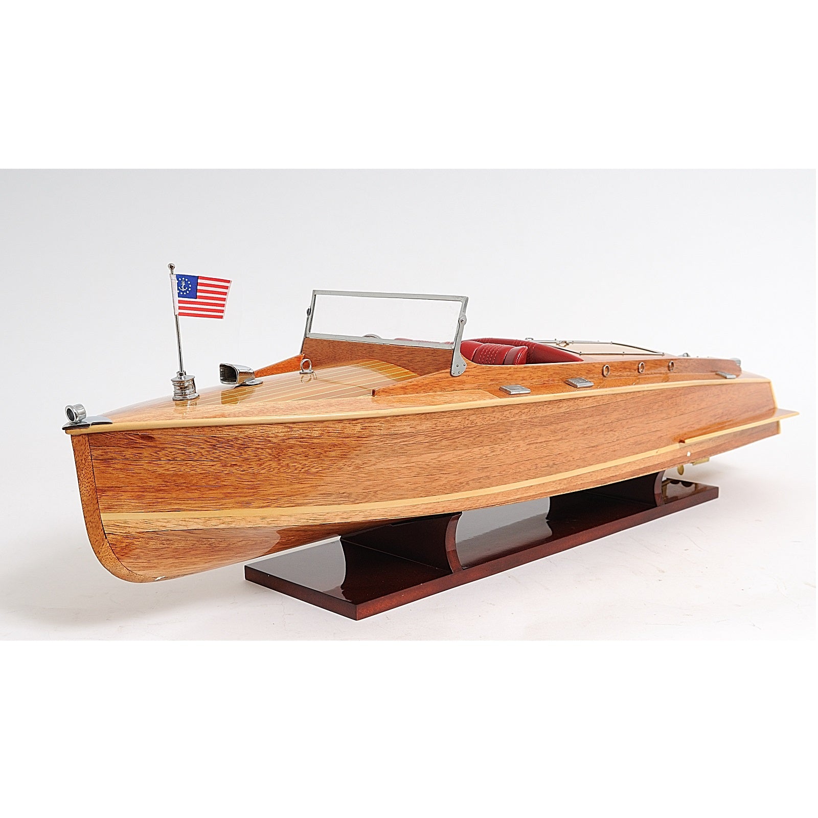 Chris Craft Runabout, Fully Assembled - Micro - Mark Pre - Built