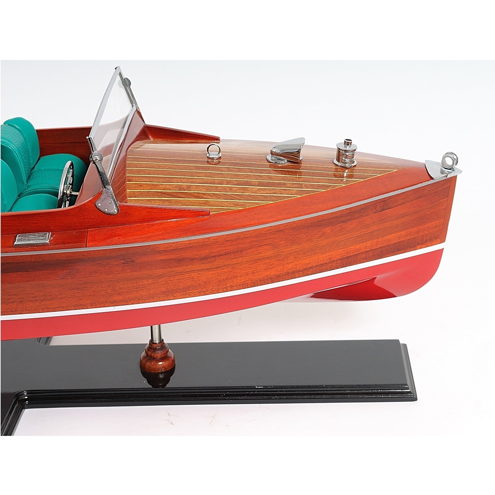 Chris Craft Runabout Painted, Fully Assembled - Micro - Mark Pre - Built