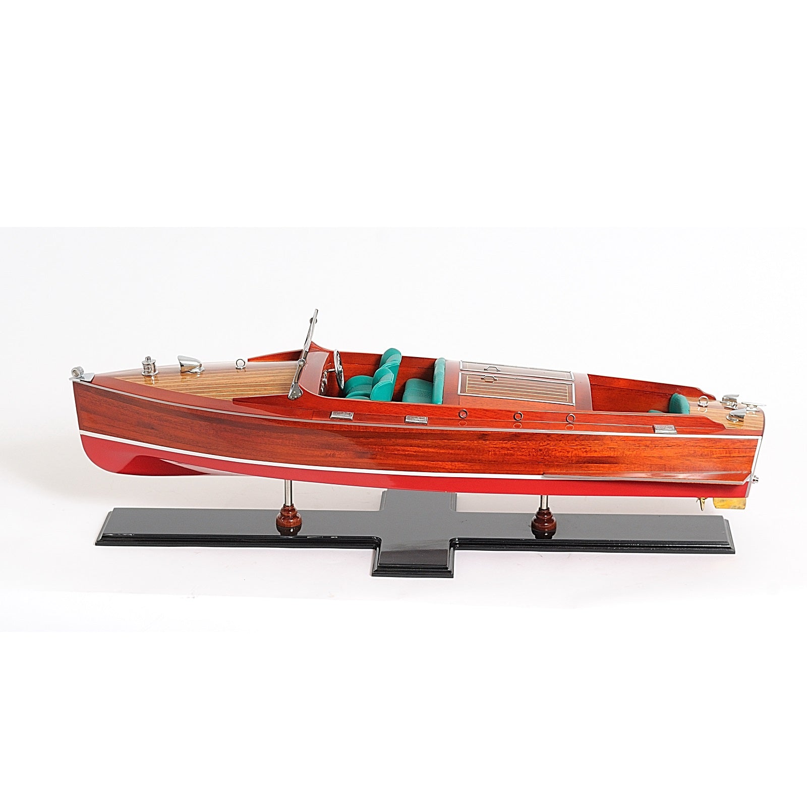 Chris Craft Runabout Painted, Fully Assembled - Micro - Mark Pre - Built
