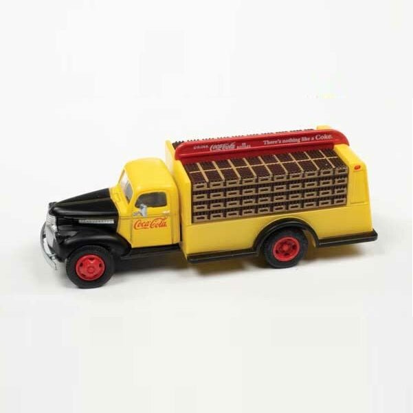 Classic Metal Works® Mini Metals® 1941-1946 Chevrolet Beverage Bottle Delivery Truck, HO Scale