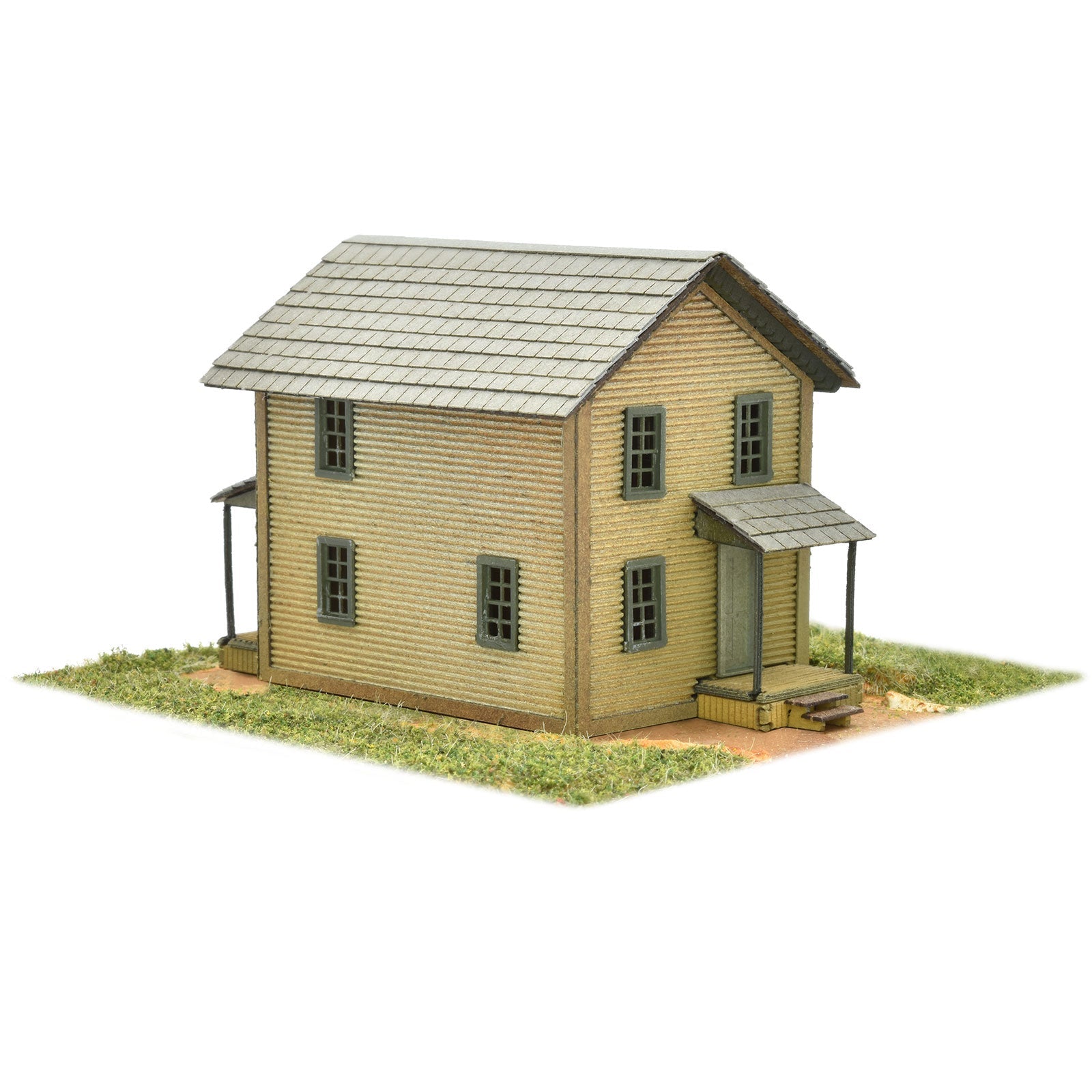 Company House, N Scale, Laser - Art by Scientific
