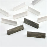 Concrete Jersey Barriers, HO Scale, By Scientific