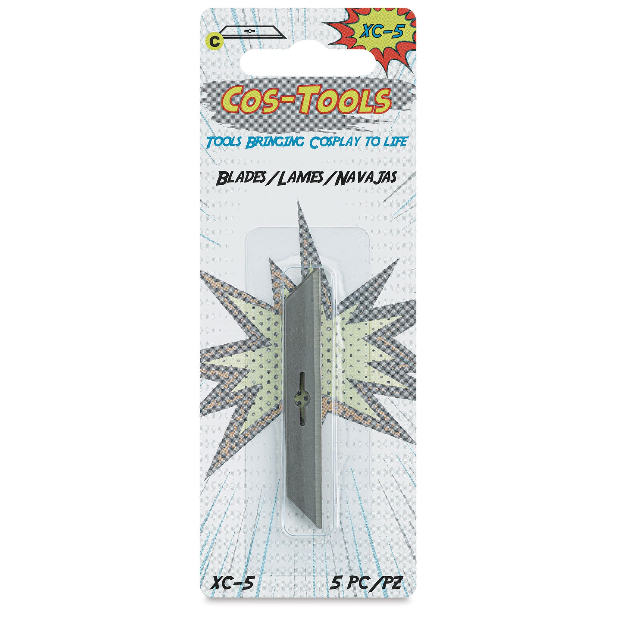 Cos=Tools® Replacement Straight Blades - 5 pack