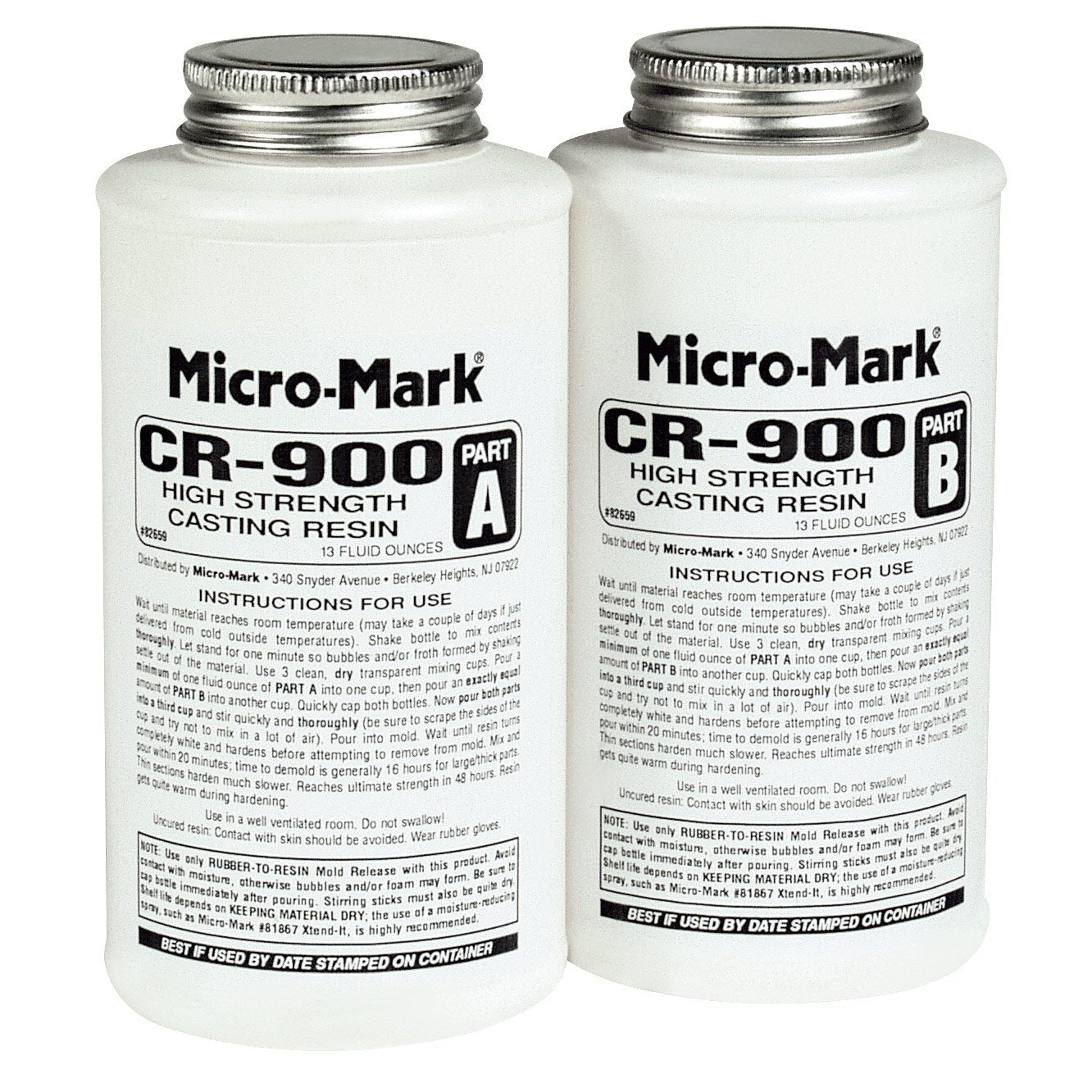 Cr - 900 High Strength Resin - Micro - Mark Metal Casting Molds