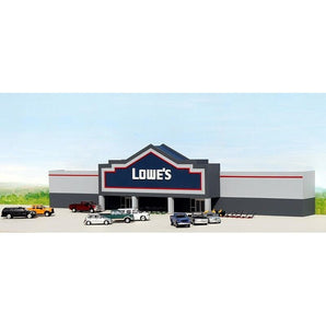 Customcuts by Summit Lowe's® Home Improvement Store (Backdrop) Building Kit, HO Scale