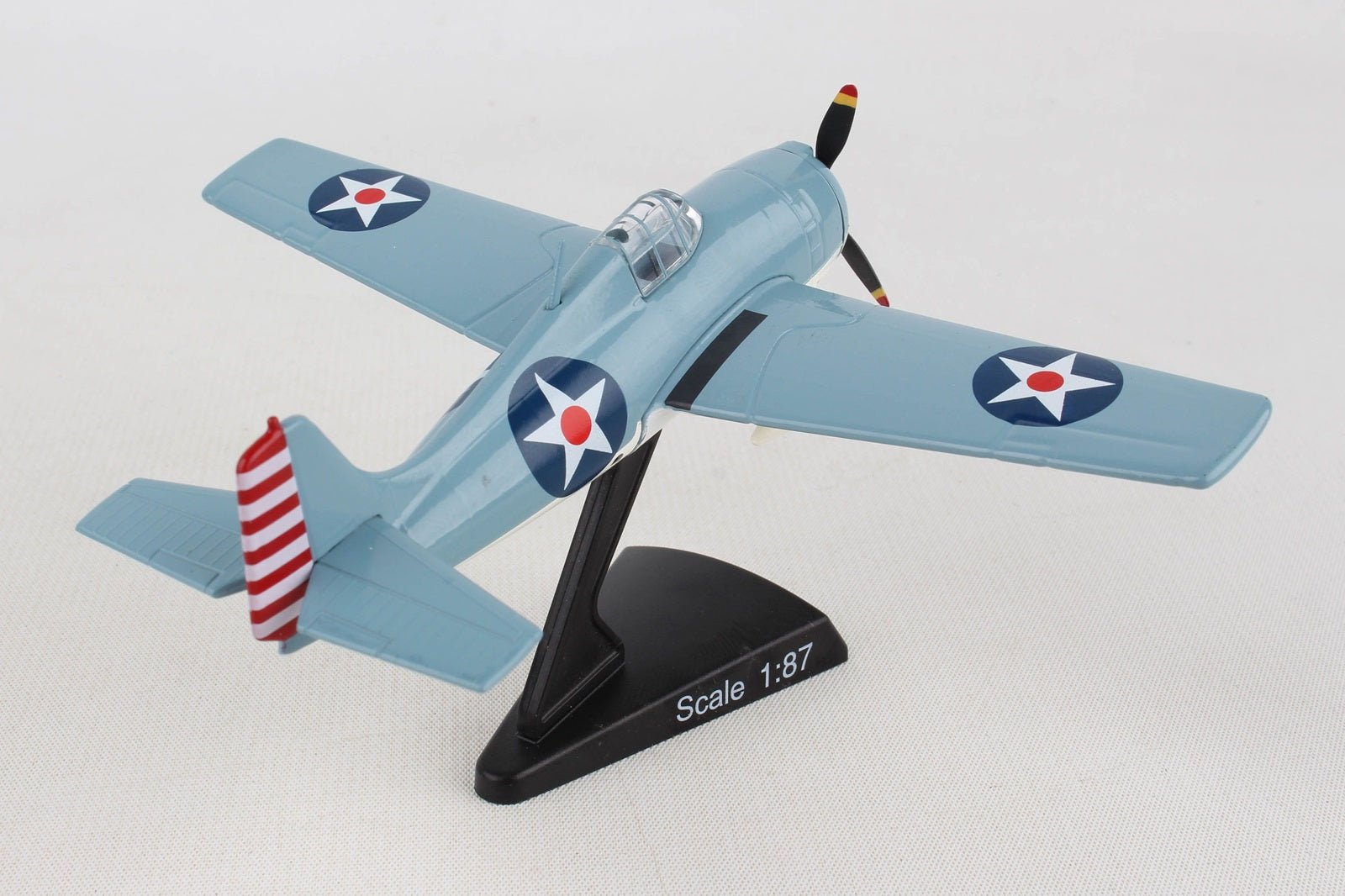 Daron® "Postage Stamp" F4F Wildcat® Diecast Collectible Airplane, 1/87 Scale - Micro - Mark Diecast Planes