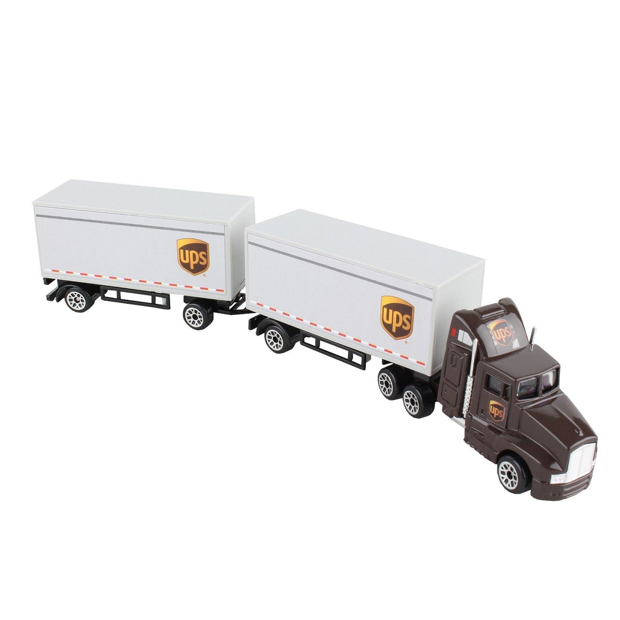 Daron® UPS Tandem Tractor Trailer, HO Scale – Micro-Mark