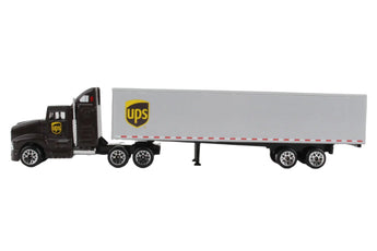 Daron® UPS Tractor Trailer Die - Cast, HO Scale