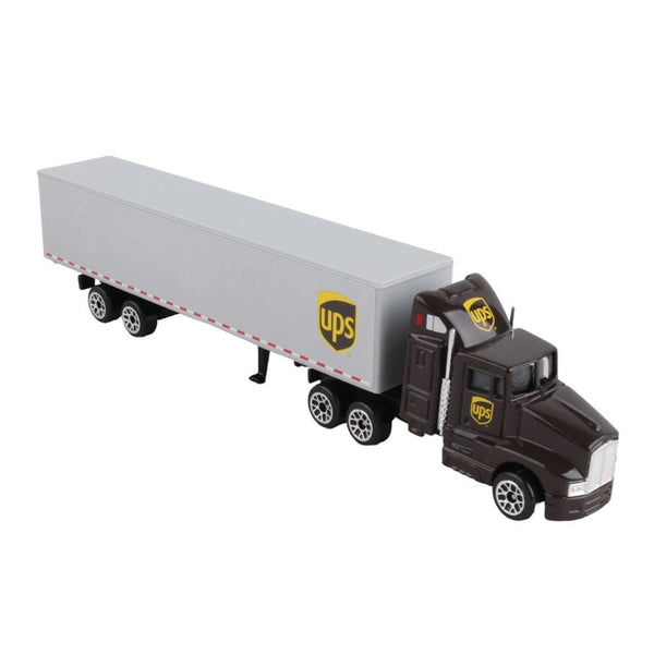 Daron UPS Tractor Trailer Die Cast HO Scale Micro Mark