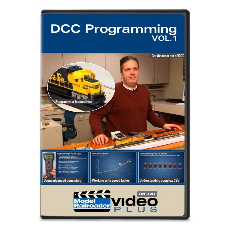 DCC Programming Vol. 1 DVD - Micro - Mark Books
