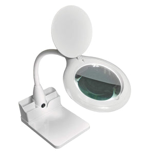 Desktop LED Lamp with Magnifier