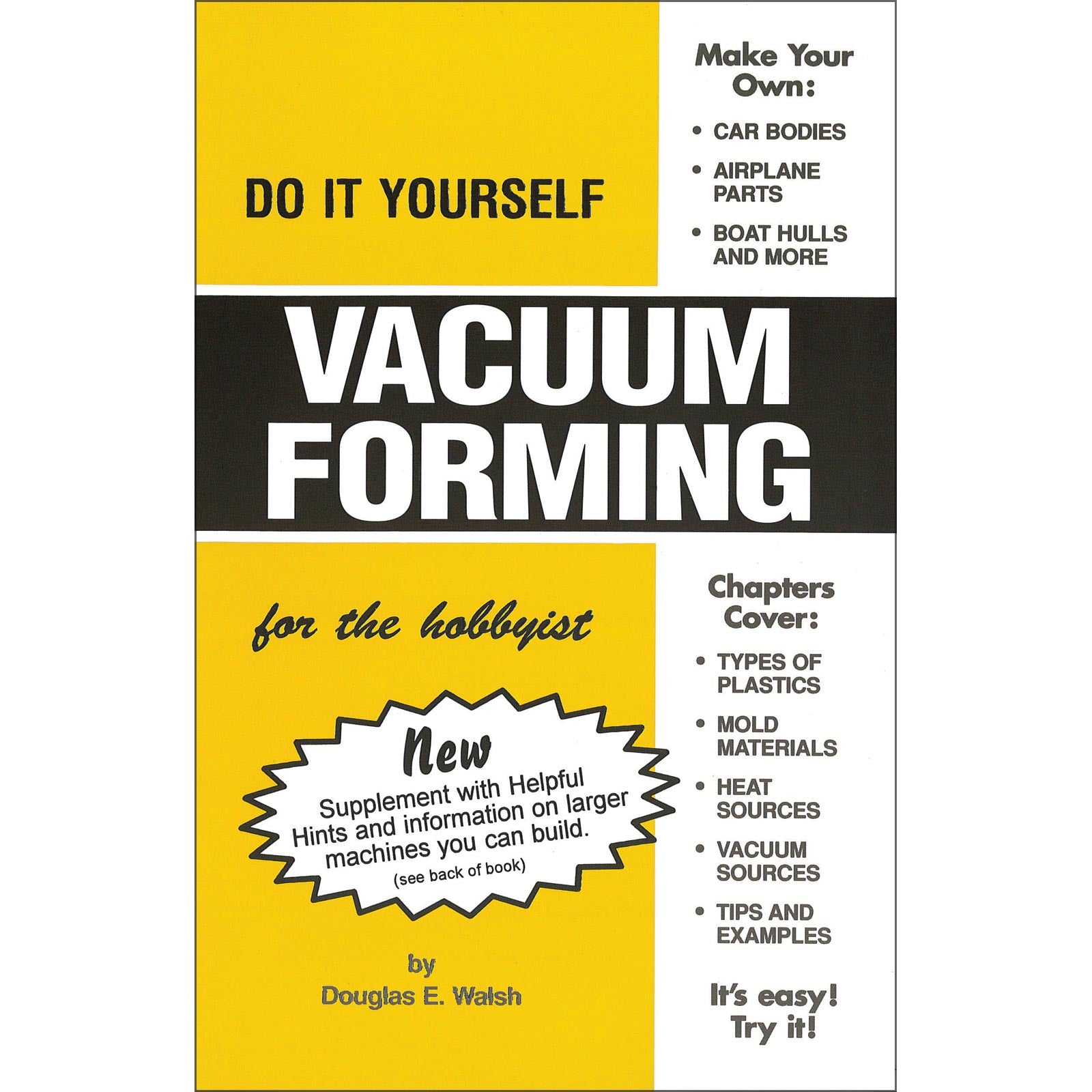 Do It Yourself Vacuum forming for The Hobbyist - Micro - Mark Books