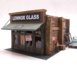 Downtown Deco "Lennox Glass" Structure Kit, N Scale