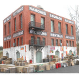 Downtown Deco "Ramones Storage & Salvage" Structure Kit, HO Scale