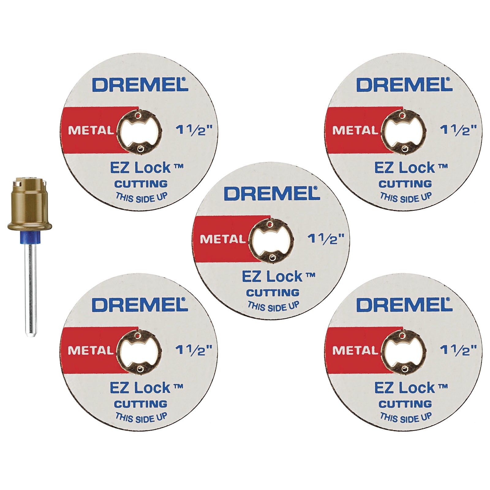 Dremel EZ Lock Cut - off Wheel Set for Metal - Micro - Mark Rotary Tool Accessories