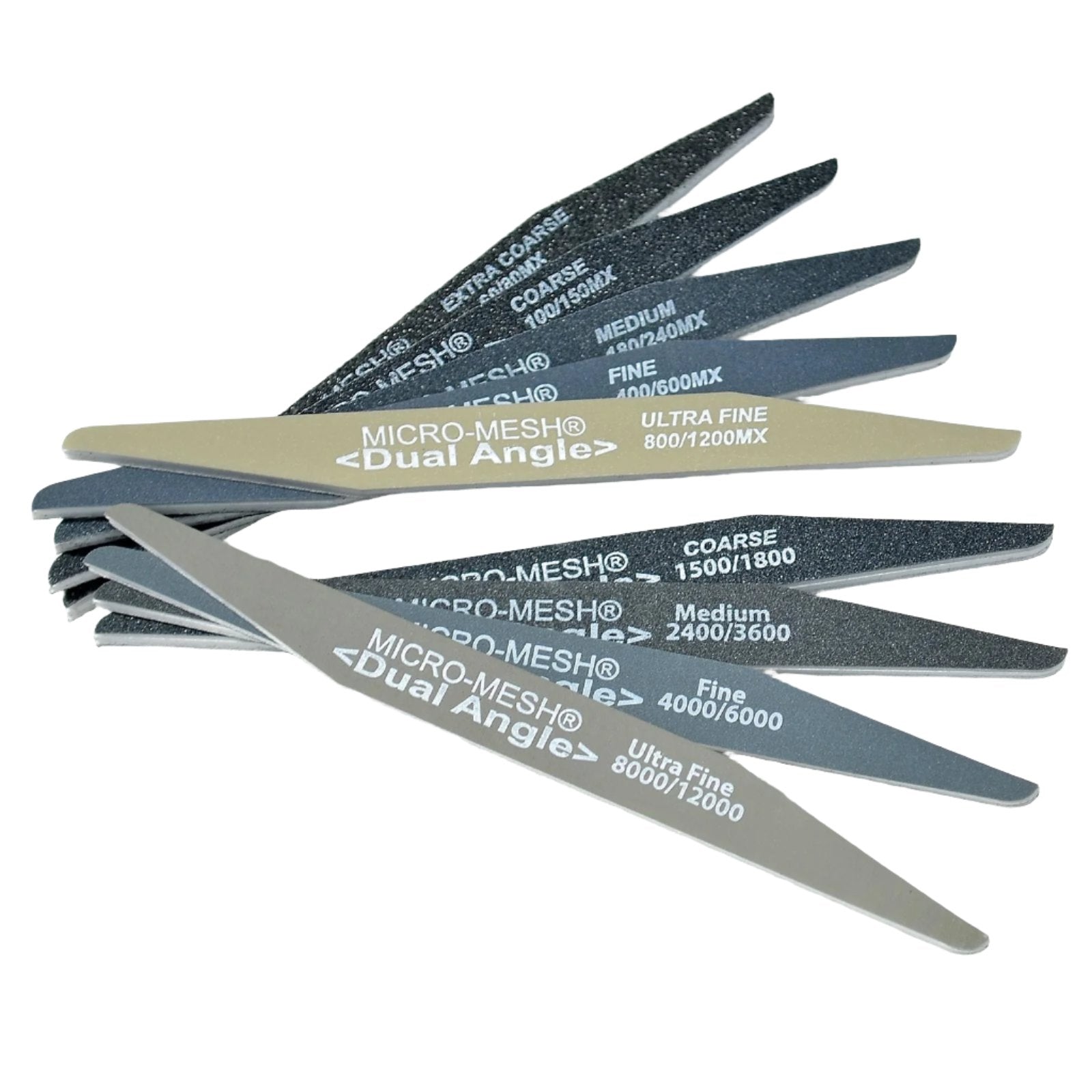 Micro-Meshยฎ Dual Angle Sanding File Set, Multiple Grits, Set of 9 ...