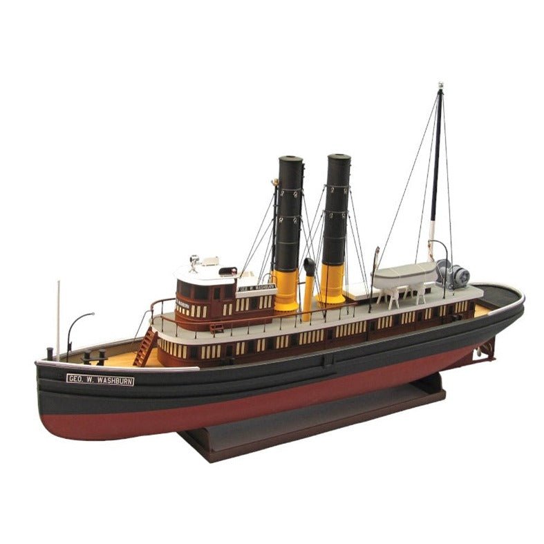 Dumas George W. Washburn Tug Boat Kit, 1/48 Scale