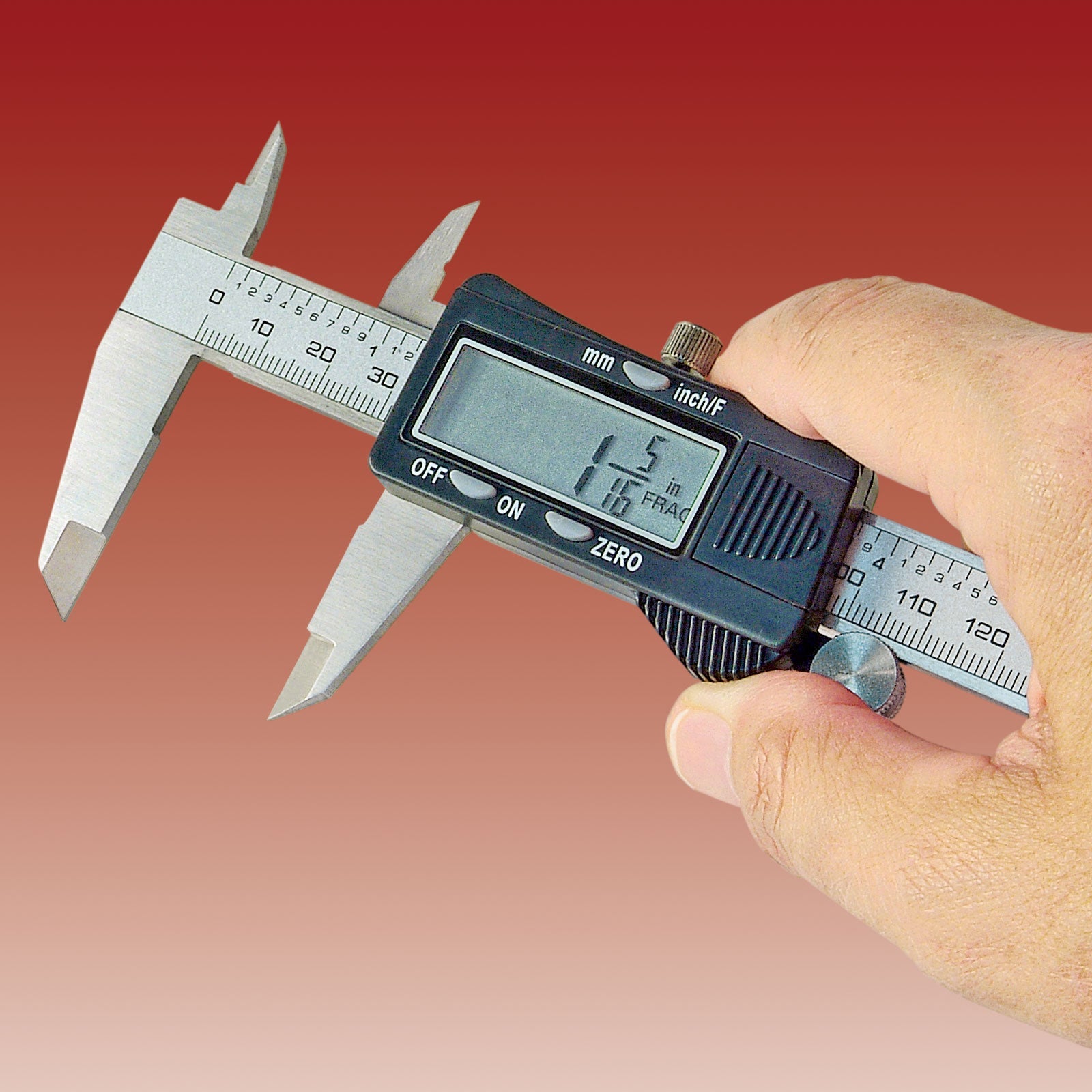 Fractional Digital Caliper - Micro - Mark Measuring