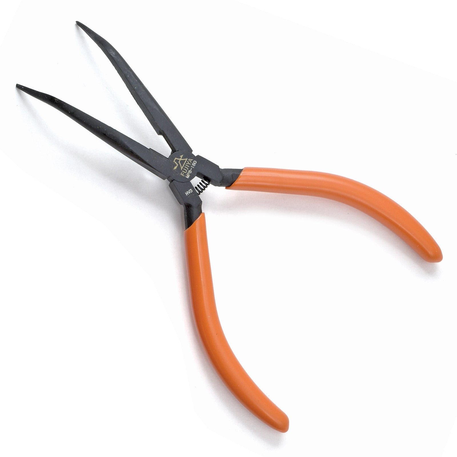 Fujiya Super - Long - Nose Angled - Tip Pliers with Cutter - Micro - Mark Nippers