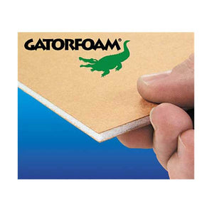 Gatorfoam,  12"x18"x3/16",  Brown 3 Pieces