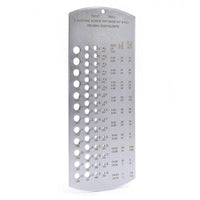 Gauge for Drill Bits and Screws