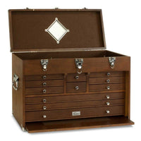 Gerstner International Dark Oak 11 - Drawer Chest, Top