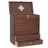 Gerstner International Oak 11 - Drawer Chest