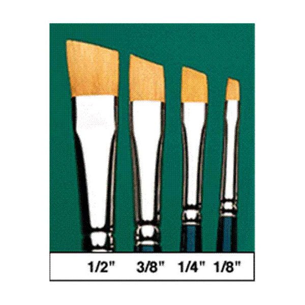 Golden Eagle Paint Paint Brush (1/4 Inch, Angular) - Micro - Mark Paint Brushes