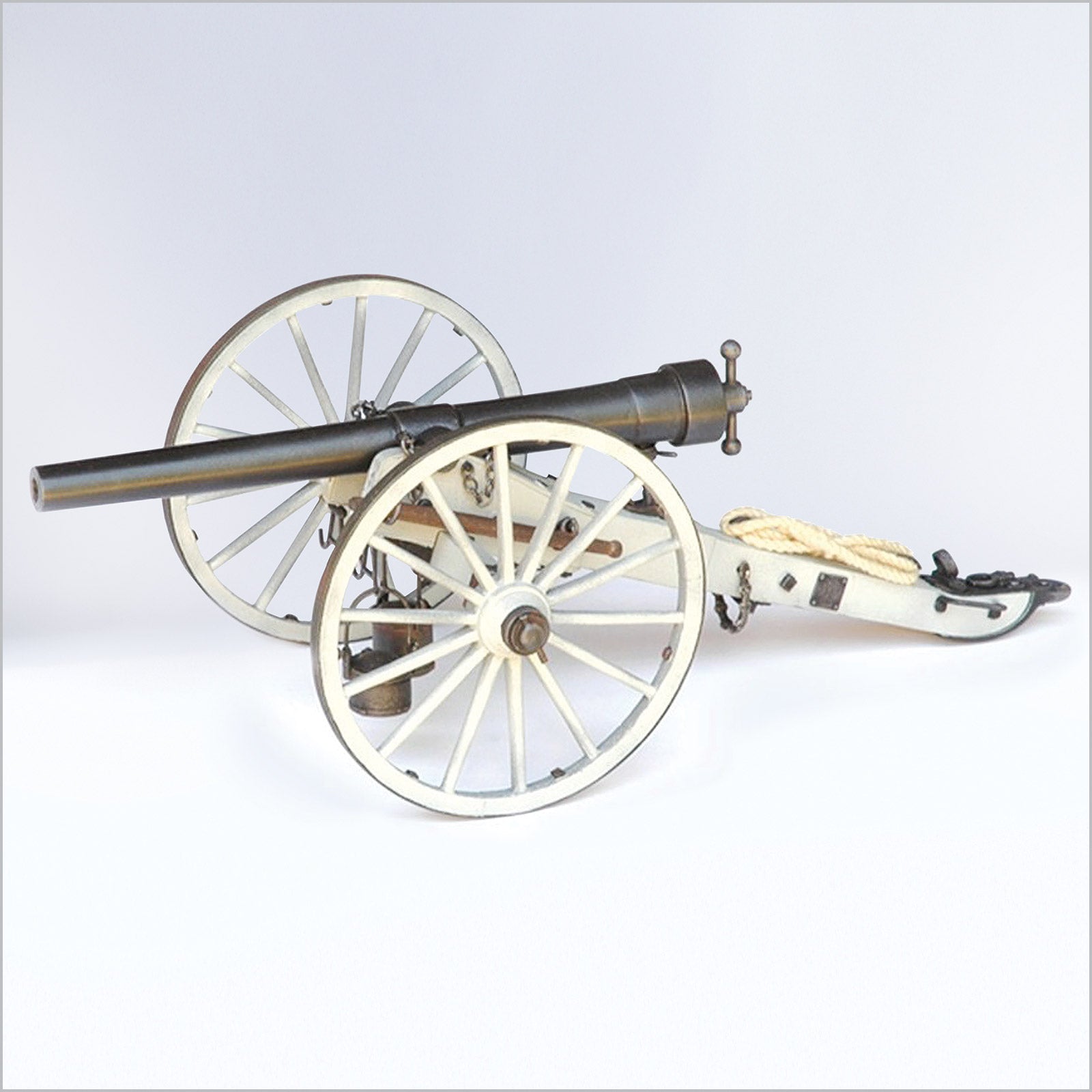 Guns of History Whitworth Cannon 12 - Pounder Wooden Model Kit, 1:16 Scale