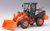 Hasegawa Hitachi Wheel Loader Z100 - 6 Multi Plow/Snow Plow (New Tool), Plastic Model Kit, 1/35 Scale