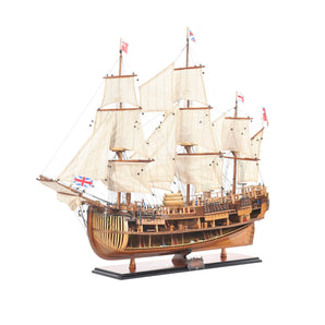 HMS Endeavour Open Hull, Fully Assembled