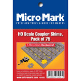 HO Scale Coupler Shims (Pkg. of 75)