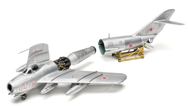 HobbyBoss® MiG - 17F Fresco C Plastic Model Kit, 1/48 Scale - Micro - Mark Model Trains & Train Sets