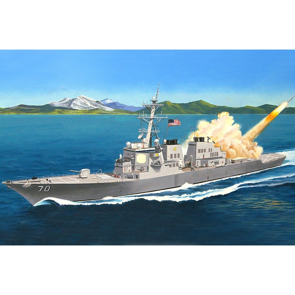 HobbyBoss® USS Hopper DDG - 70 Plastic Model Ship Kit, 1/700 Scale - Micro - Mark Scale Model Kits
