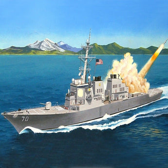 HobbyBoss® USS Hopper DDG - 70 Plastic Model Ship Kit, 1/700 Scale