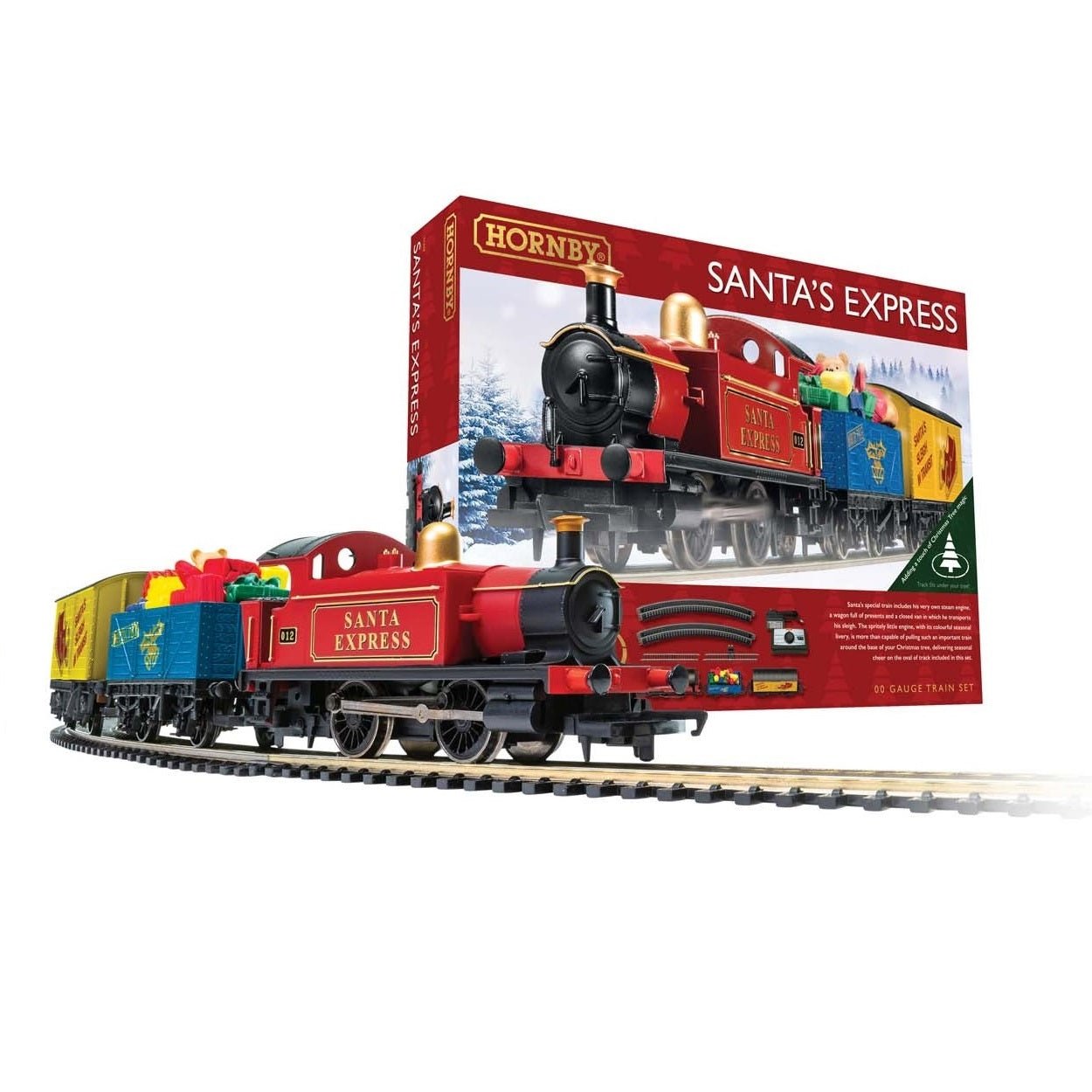 Hornby Santa's Express Christmas Train Set, 00 Gauge - Micro - Mark Train Sets