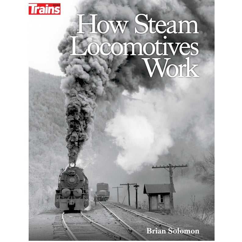 How Steam Locomotives Work Book by Brian Solomon - Micro - Mark Books
