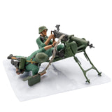 ICM German MG 08 Gunnery Team WWII Plastic Figures, 1/35 Scale