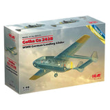 ICM Gotha Go 242B WWII German Landing Glider Plastic Model Kit, 1/48 Scale