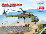 ICM Sikorsky CH - 54A Tarhe U.S. Heavy Helicopter Plastic Model Kit, 1/35 Scale