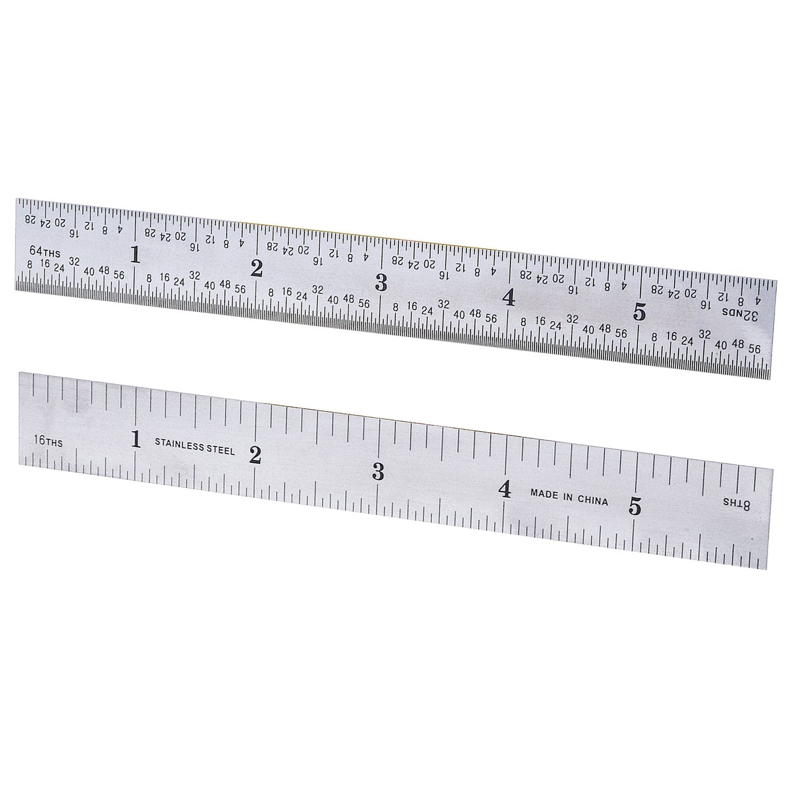 iGaging 6 Inch Metal Ruler / Machinist's Scale - Micro - Mark Measuring