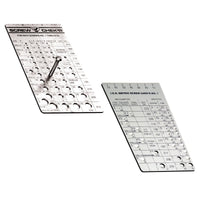 Inch And Metric Screw Check'R Set Of 2 Screw Checker