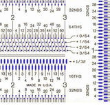 INCRA® Imperial Precision Tiny T - Rule, 3 Inch