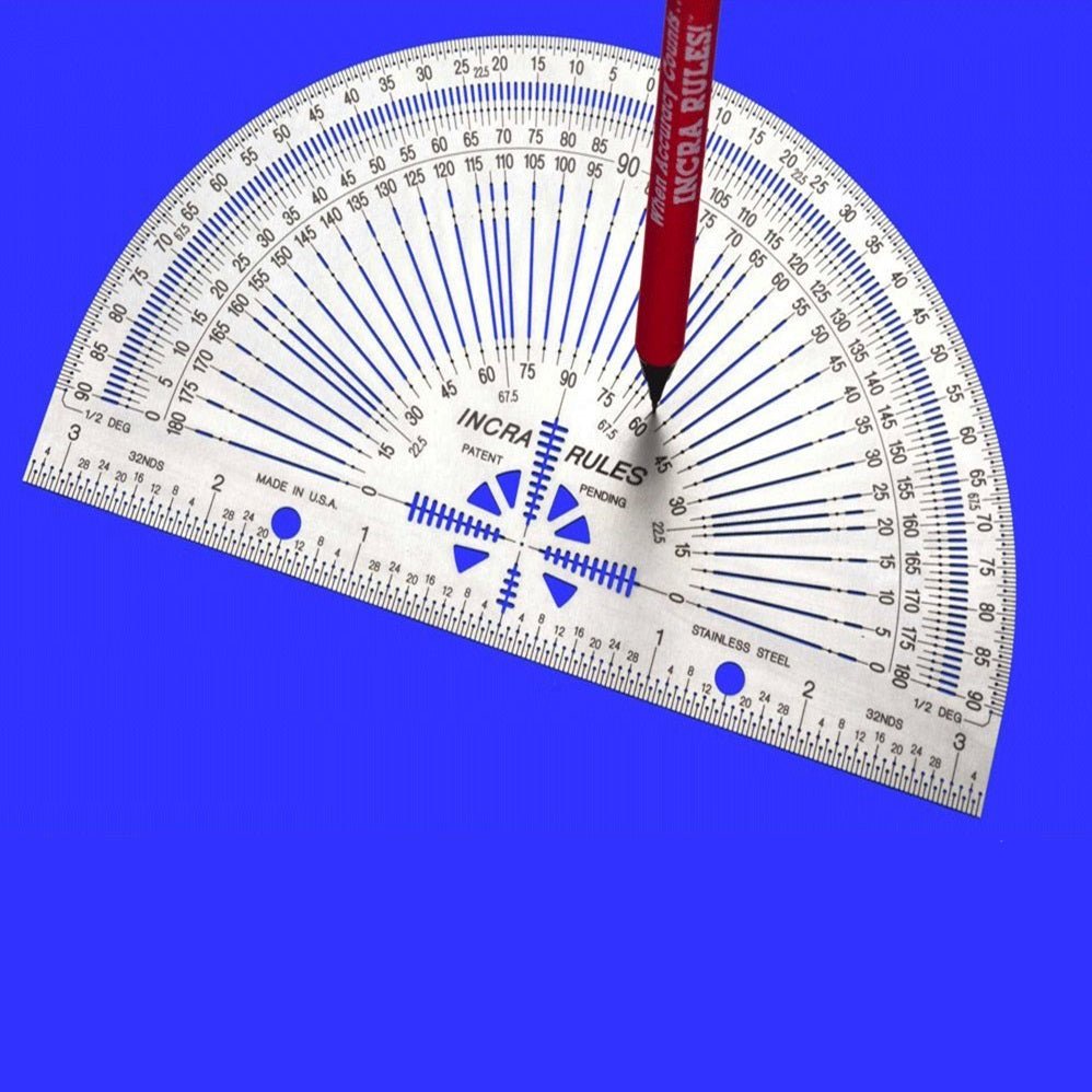 INCRA® Precision Marking Protractor, 6 Inch – Micro-Mark